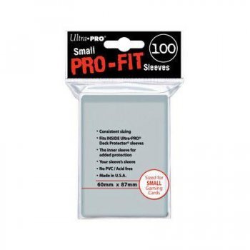 Ultra Pro Small Sleeves Pro Fit Ultra Pro Small Sleeves Pro Fit